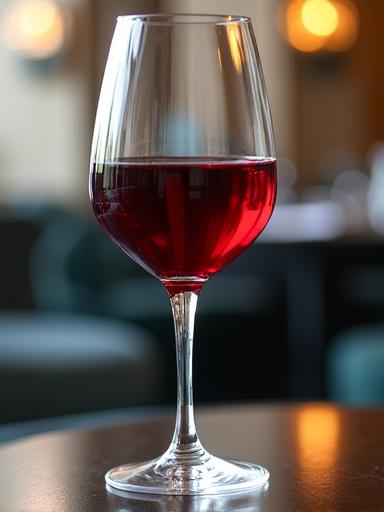 Calice di vino pregiato